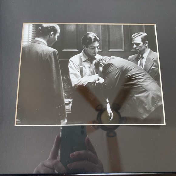 The God Father print framed picture - Picture 2 of 4